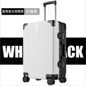 新款 皮20寸拉杆箱男耐箱机用行李箱万向登轮武汉发货24寸旅行箱