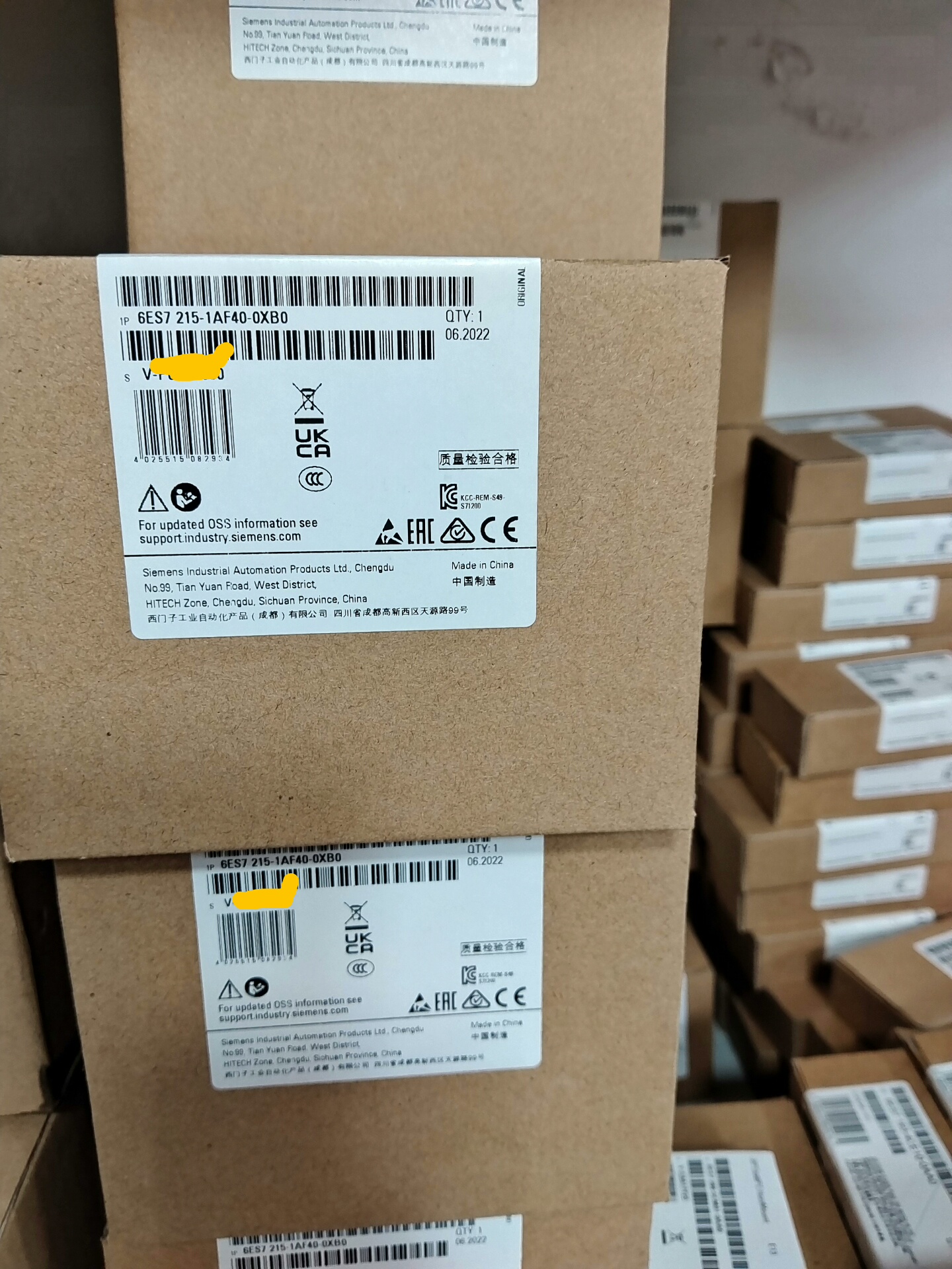 6ES7215-1AF40-0XB0全新原装正品