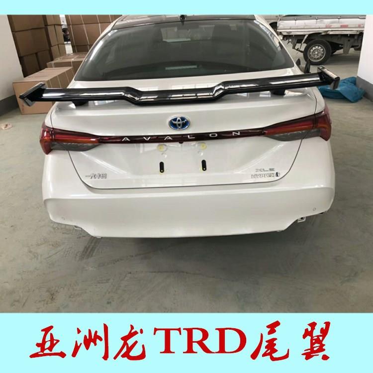 亚洲龙TRD尾翼改装欧版尾翼免打孔无损安装定风翼尾翼