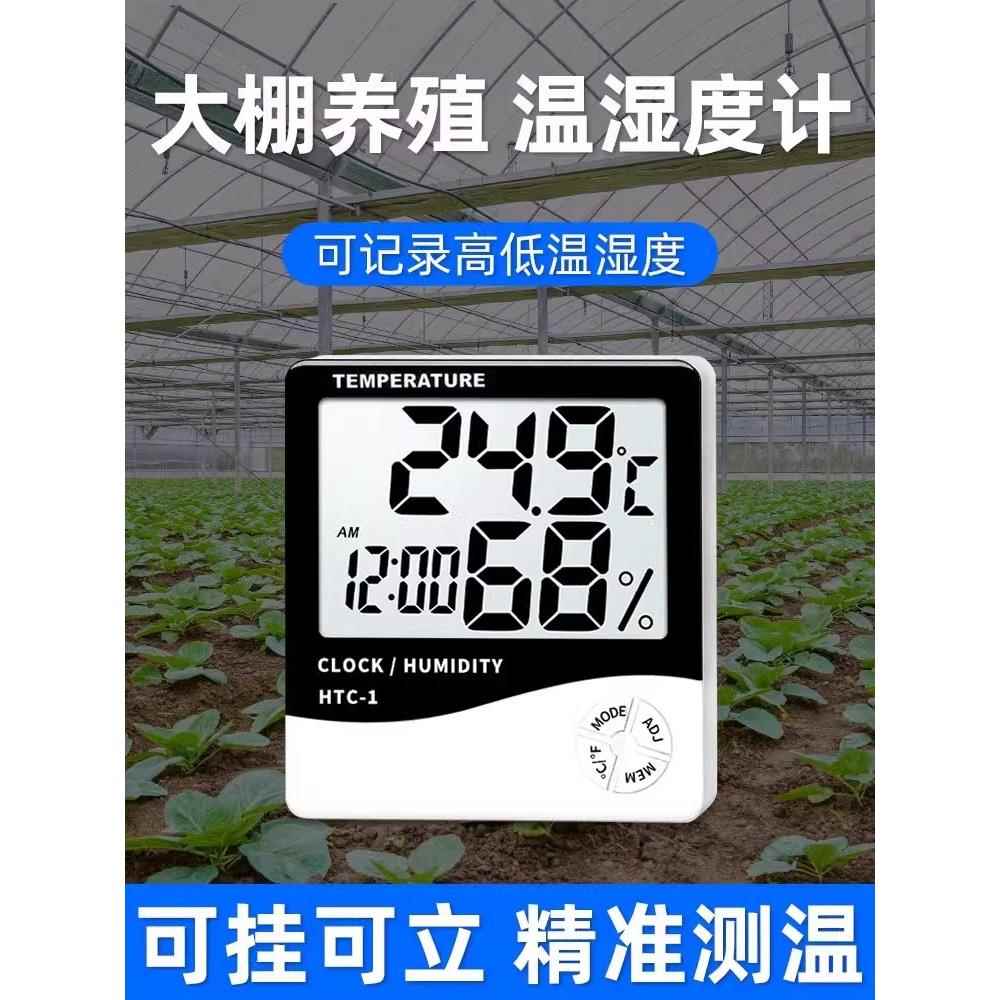 温度计室内家用精准高精度大棚养殖专用爬宠温度湿度表干温湿度计