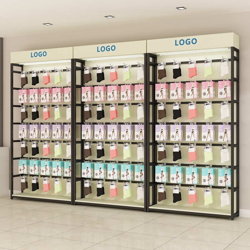 超市展示架货架便利店零食产品多层手机店配件架鞋袜文具店展架