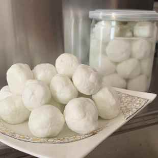 500g罐装潮汕特产漳州咸牛奶粒咸牛铃手工素食儿童副食品老人喝粥