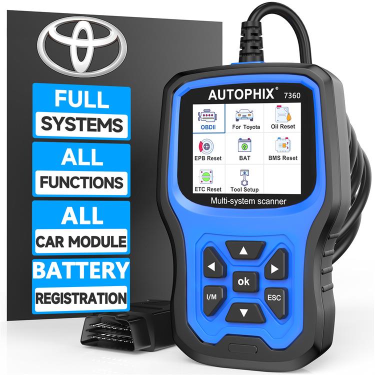 AUTOPHIX 7360 适用于Toyota丰田全系统诊断工具 汽车OBDII检测仪