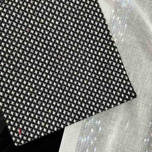 门幅280cm黑色菱形彩色点点抱枕布可爱多巴胺粉色窗帘布奶茶色布