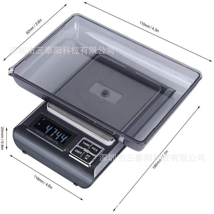 BL-01电子天平秤500克0.01克称口袋秤手掌称珠宝厨房秤黄金外贸款