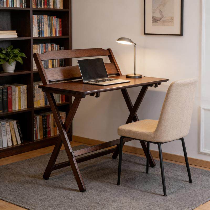 宿舍简易多功能桌免安装可折叠学习桌家用儿童书房学生升降电脑桌