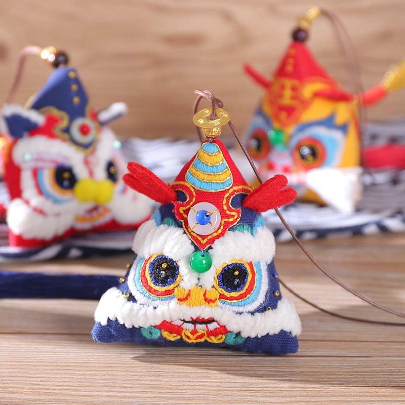 端午节粽子香包平安符手工刺绣diy平安福荷包护身自绣材料包香囊