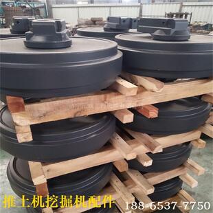 工程机挖3械四 引机挖掘机推原厂导轮_ 卡挖机336D引导轮449 229