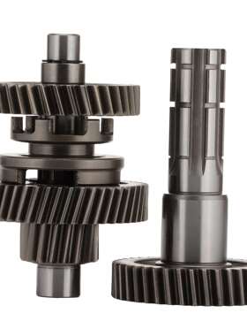 17T摩托车发动机变速箱传动轴齿轮外箱主副轴AuATV200ATV200