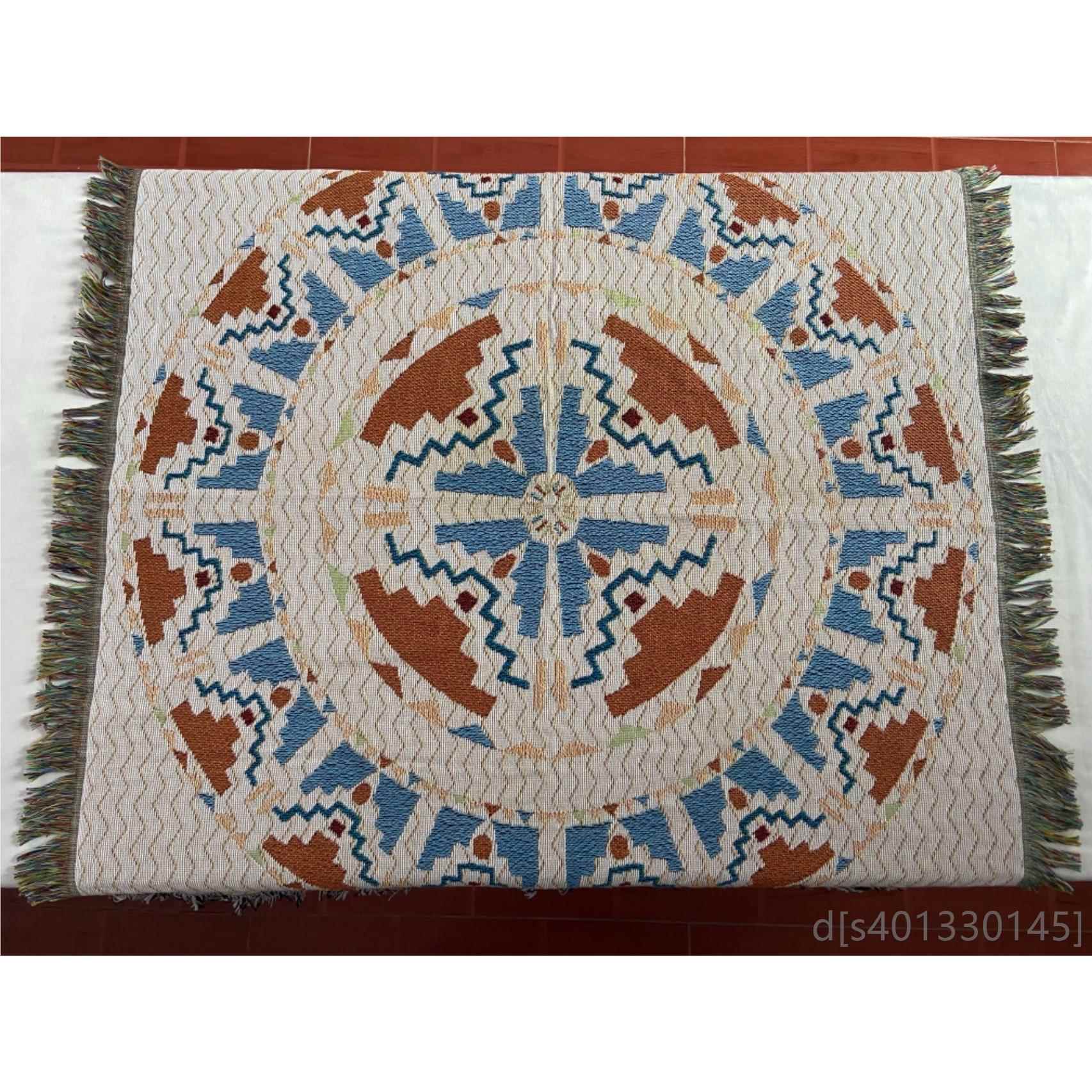 高档棉麻塔罗牌布桌几何图推布塔罗牌案桌布