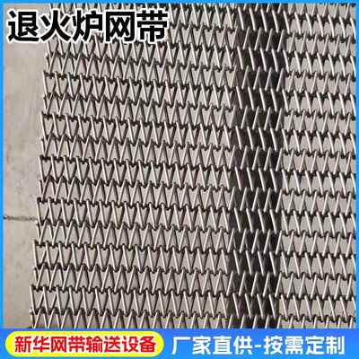 不锈钢网带食品烘干流水线退火炉网带传送带隧道炉钢丝网金属网链