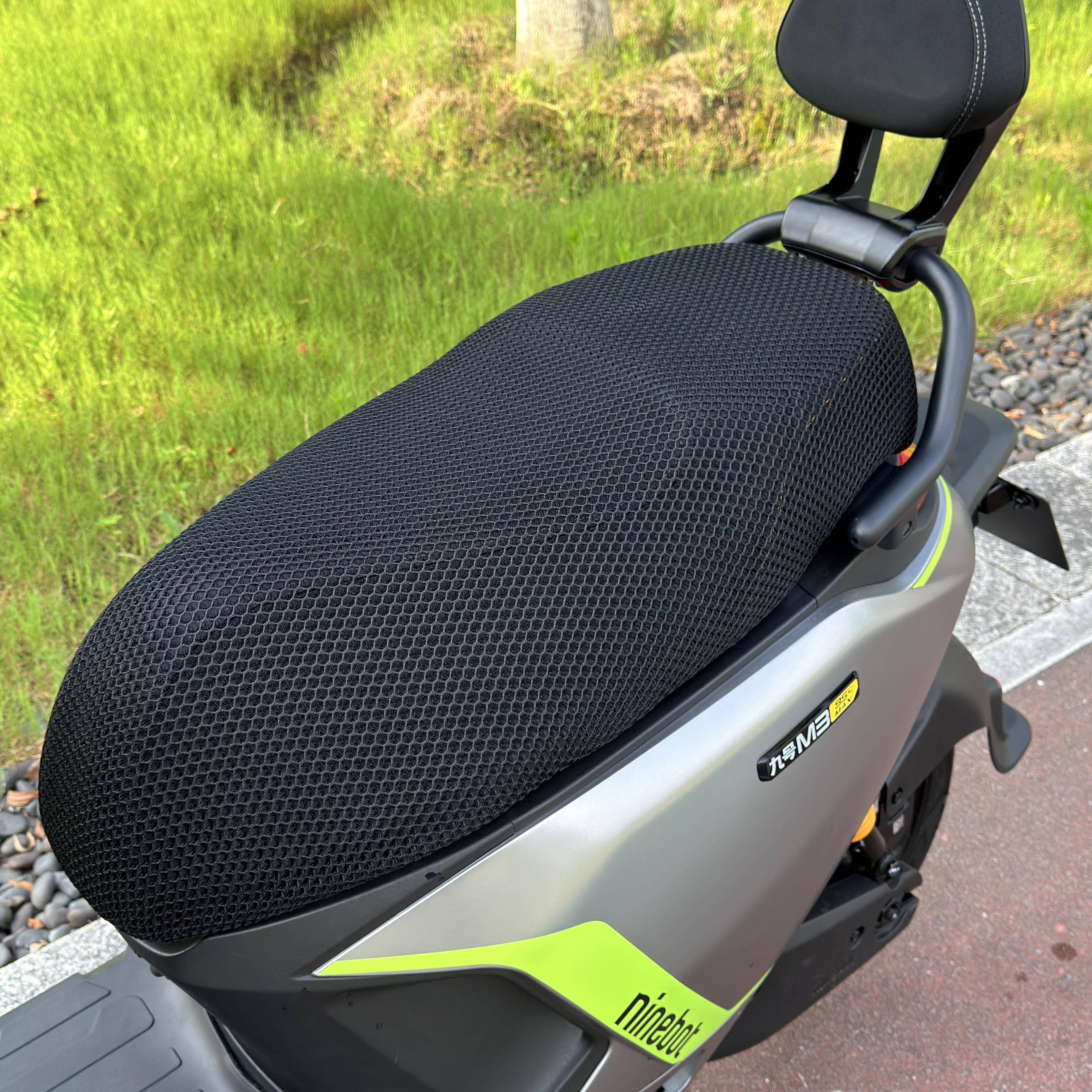 适用九号M395Cmax电动车M95C座套M5/N385C网状防晒隔热透气坐垫套图片