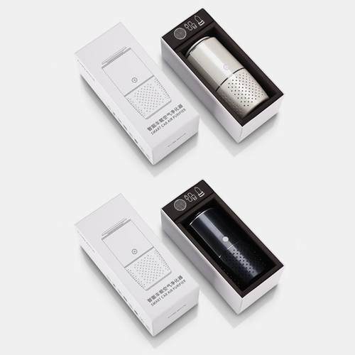 新款智能杯式车载空气净化器杯状负离子净化器除尘雾霾