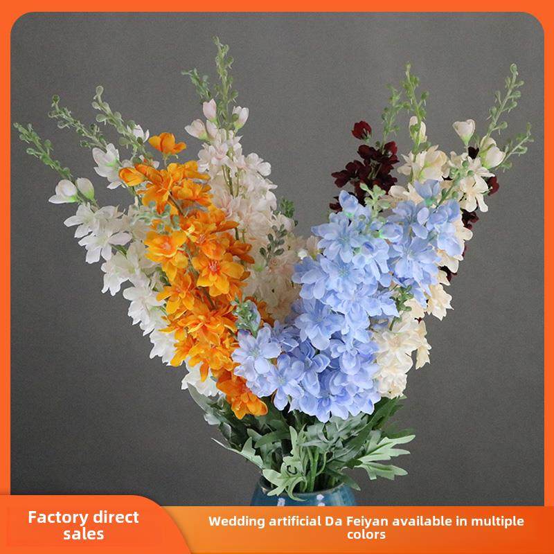 婚礼大厅人造高、大飞燕草单、小飞燕草人造花千代兰瓶装饰绢花,节庆用品/礼品,婚庆绢花,淘宝优惠券,粉丝福利购,淘宝优惠卷