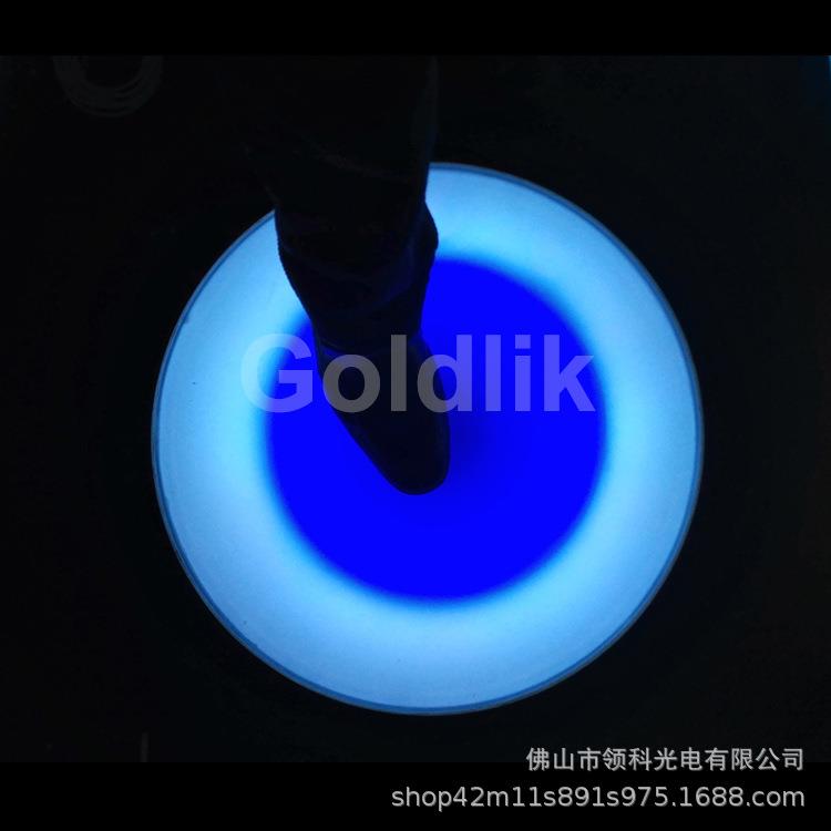 重感应音具乐跳跳板圆形发GKM-050光彩色跑秋千舞池ed互动道LED
