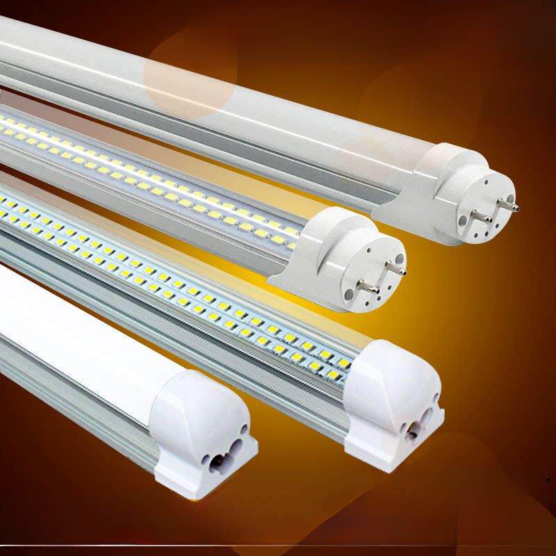 Led灯管荧光灯T8T5长条40W 50W 60W 1.2米双排一体化全套高亮度改