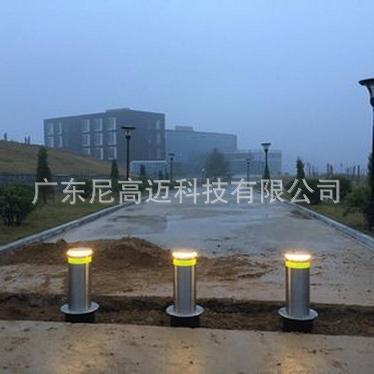 尼高迈可升降车挡液压全自动伸降止车不锈钢路桩手动可拆卸防撞柱