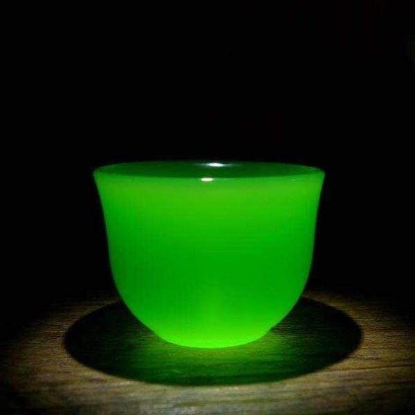 彷外蒙料玉石茶杯酒杯功夫茶具茶杯酒杯养生高端玉石单主人装玉器
