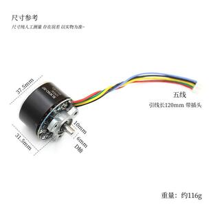 BL3830筋膜枪电机外转子无刷电机DC12v2800RPM大扭矩mini无刷马达