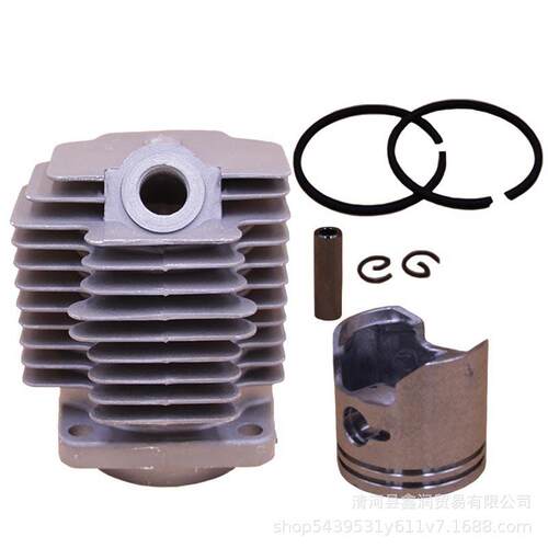 适用罗宾NE/CG411割灌机气缸40-6打草机缸体套缸筒活塞环活塞总成