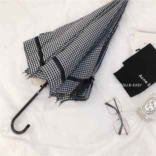 高档in波卡圆点丝带长柄阳光伞法国尔覆古赫本风格 防紫外 丽清新