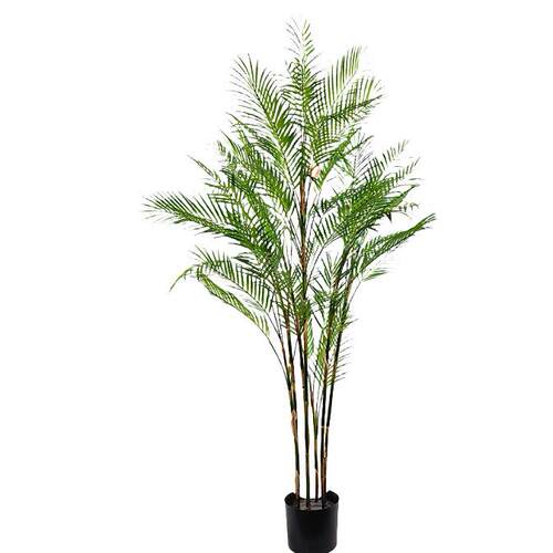 仿真绿植散尾葵假绿植迷你葵盆栽带盆散尾葵客厅绿植仿真绿植造景