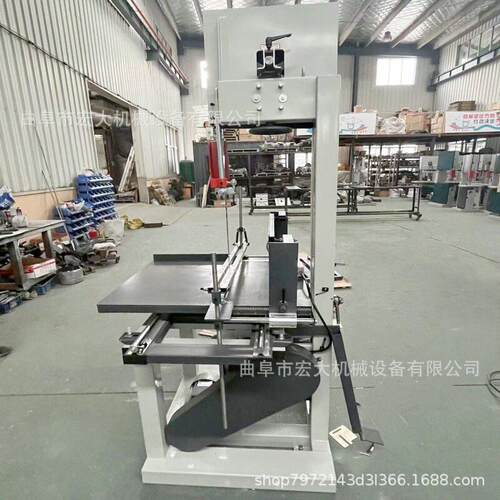 344小型木料切割带锯机 立式木工锯生产厂家 346现货主机可当天发