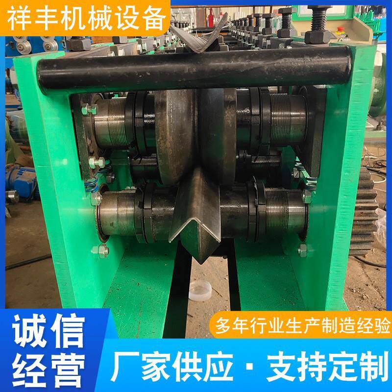 角钢成型机全自动角钢成型机冷弯金属成型机法兰机滚弧机厂家供应