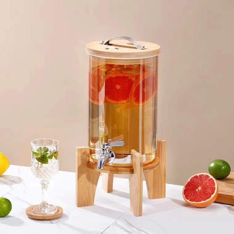 厂家泡酒瓶饮料果汁桶带龙头可乐啤酒桶柠檬水葡萄酿酒罐容器