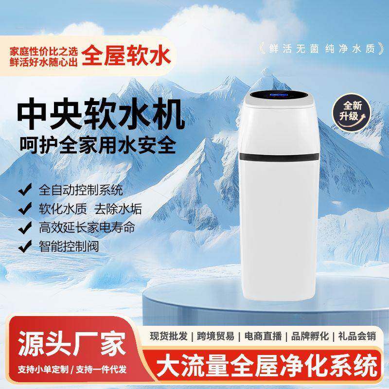 沐浴洁面家用一体软水机自来水软化除垢全屋全自动软水器工厂