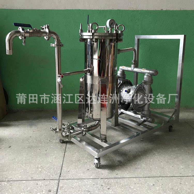 清洗毒凝EYC胶过滤器 酒精清免液过毒滤机 酒精凝胶杂质过滤设备