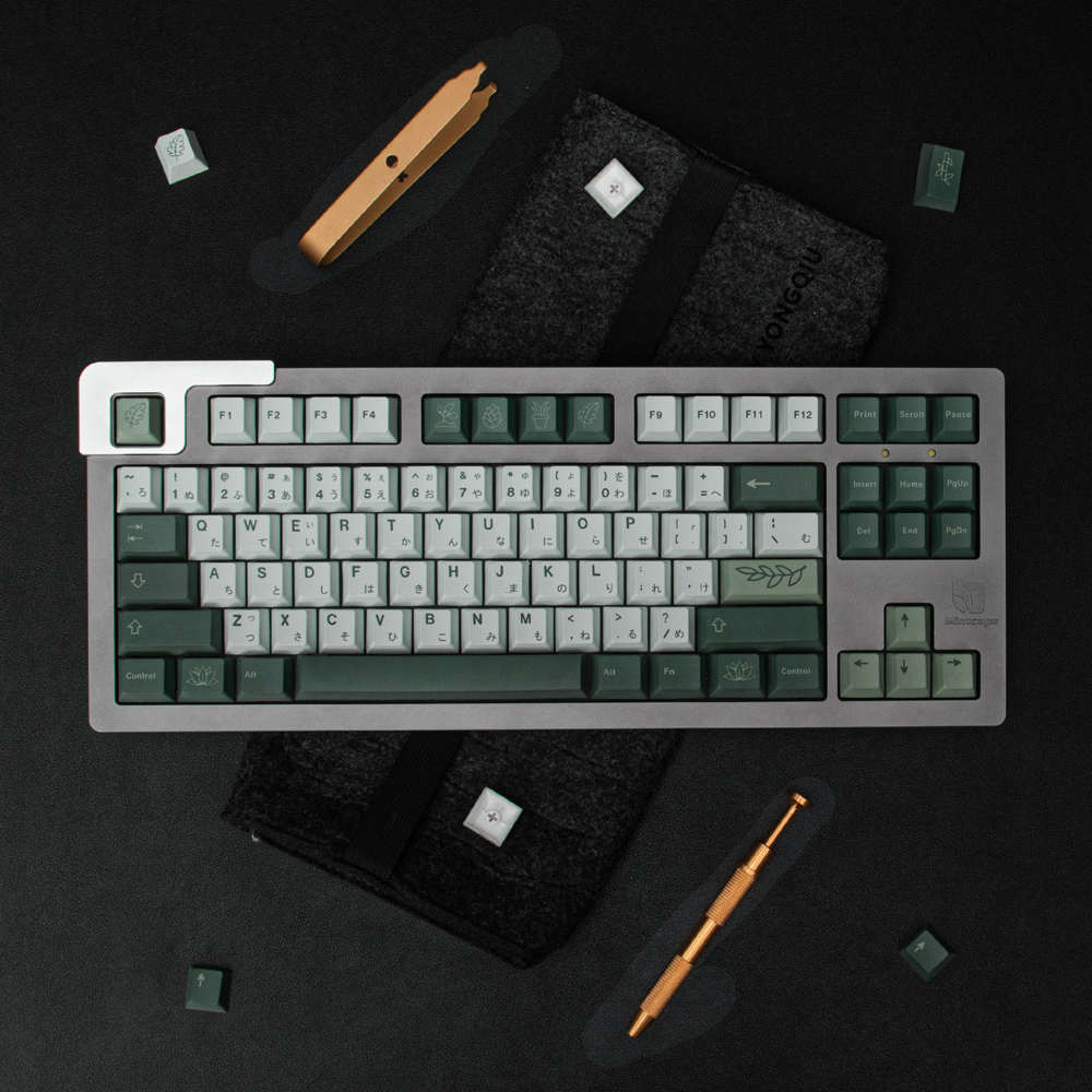 GMK Botanical植物园键帽樱桃原厂高度PBT热升华大全套机械键盘帽