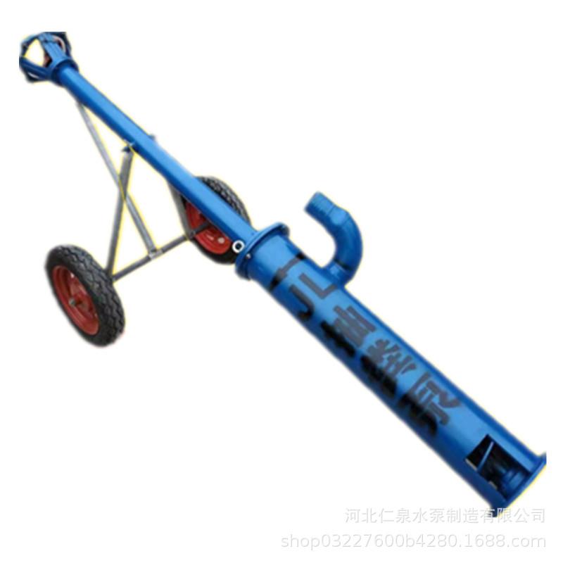 75JLB立式绞龙抽粪泵排污水泵养殖场化粪池无堵塞排污泵蛟龙泵