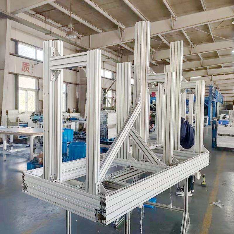 工业机器设备铝型材机架型材框架3D打印机架铝材机架