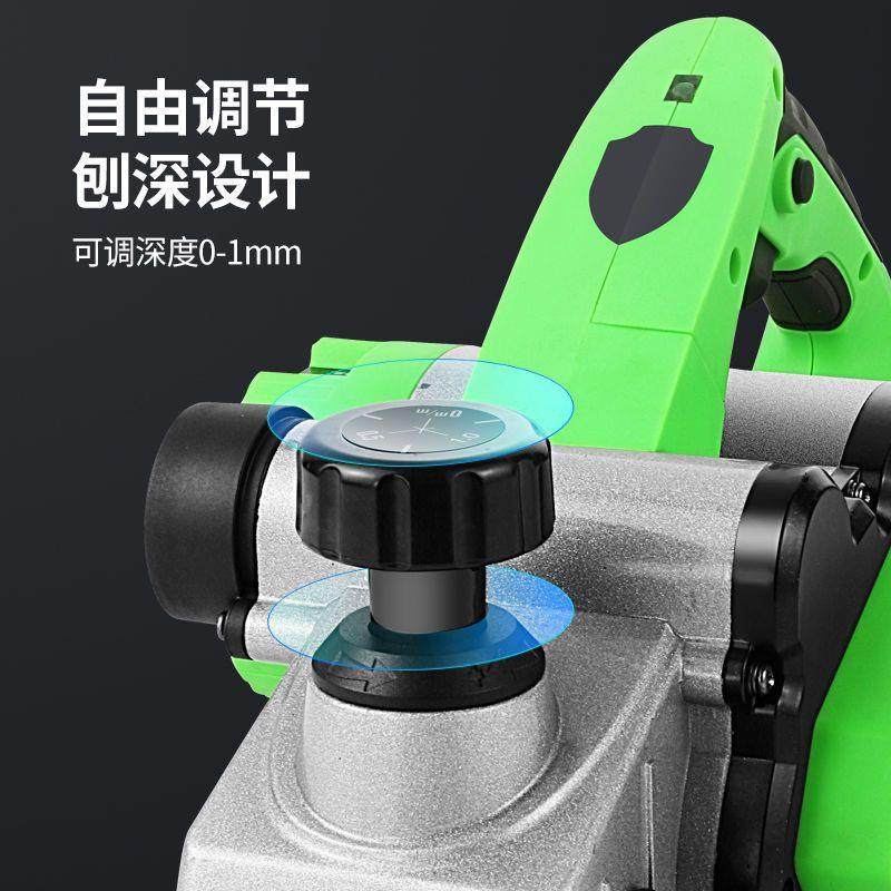 90电刨刨手提台式电子电刨机小型家用木工OWT台刨板压砧刨机板菜