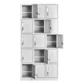 隔钢制9门十二物门15门带板更衣柜铁皮更衣工储员柜车间带锁铁衣