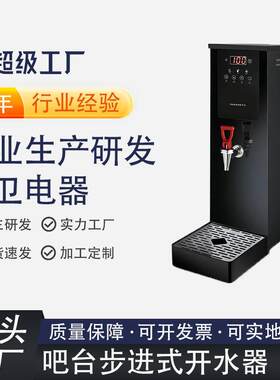 30升大容量吧台机商用饮水机开水机跨境开水器奶茶店用带过滤
