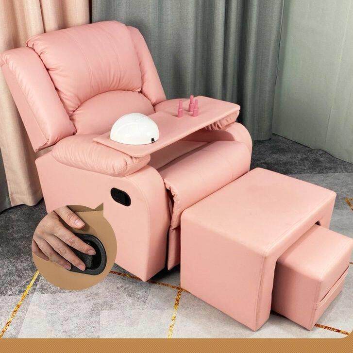 美甲店沙发美睫纹绣美脚美足电动多功能做脚美容单人足疗可躺椅子