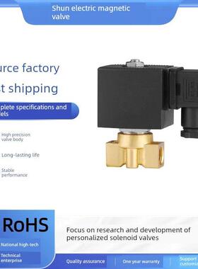 Stp21-04-Ac220V高温高压黄铜3点4Mm1.6Mpa进水电磁阀