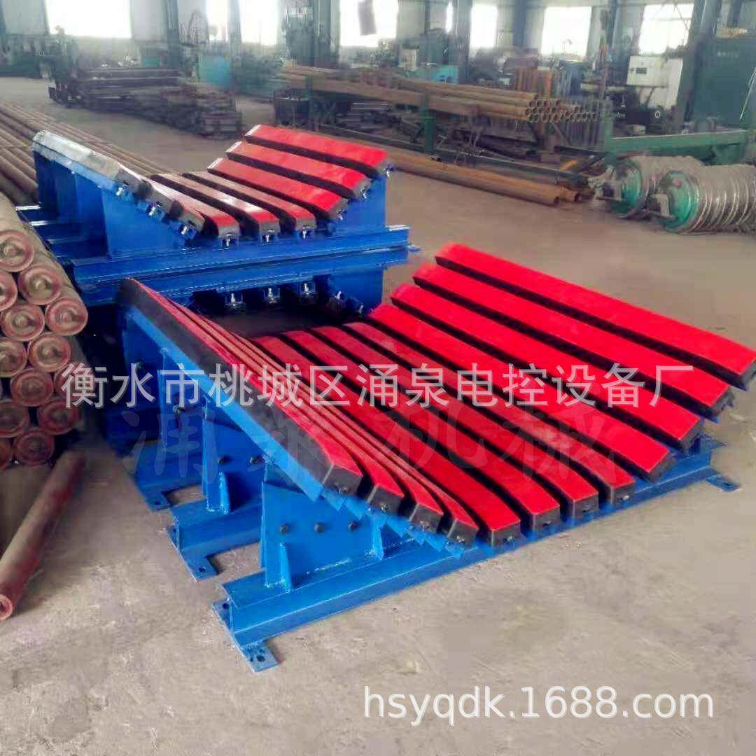 厂家直销矿用皮带机缓冲床耐磨超高分子聚乙烯减震输送机缓冲器