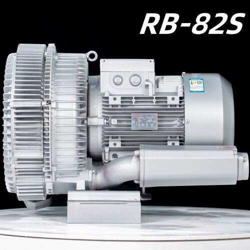 TWYX环保RB-82S-4双叶轮高压风机15kw真空吸料增氧曝气吸风泵