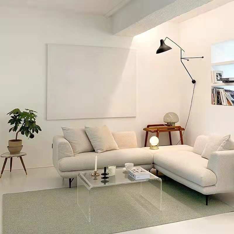 亚克力茶几现代简约家具客厅沙发边几北欧小户型亚克力桌子