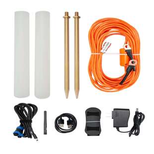 TYM 黑色十米连接线 200S 铜棒 黑色测漏仪 钢镀 天然电场找水仪