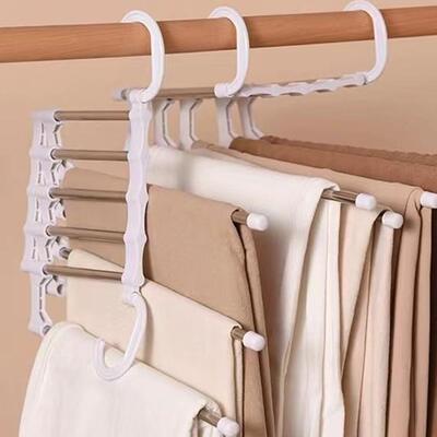 Multifunctional Multi-Layer Pants Hanger, Home Magic Tracele