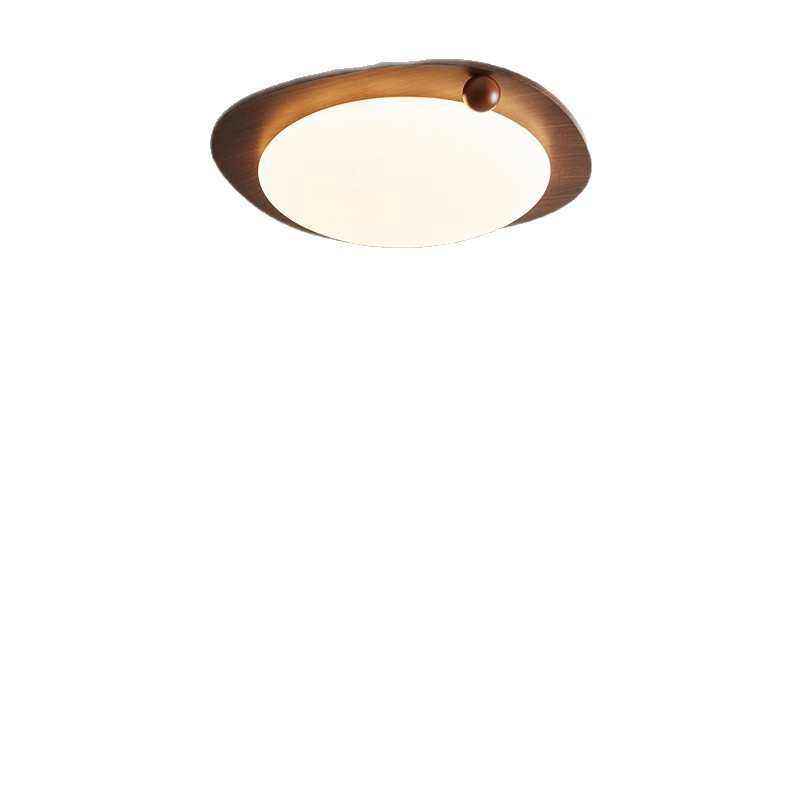 中古风吸顶灯卧室主灯法式复古木纹餐厅书房侘寂风儿童房护眼灯具,家装灯饰光源,智能吸顶灯,淘宝优惠券,粉丝福利购,淘宝优惠卷