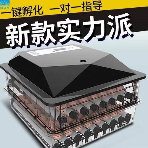 新款56-200枚小鸡全自动孵化机家用小型鸡蛋孵化器孵化设备