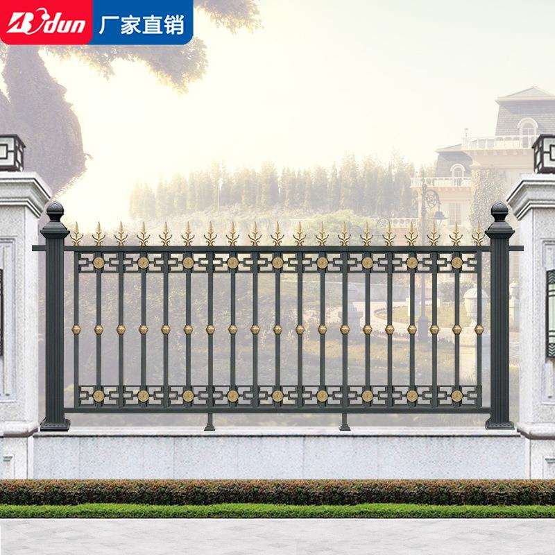 顿致铝合金护栏 别墅庭院栅栏 铝艺围墙栏杆铁艺室外花园围栏新款