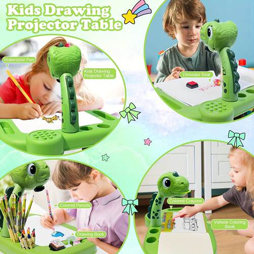 Arts Crafts Dinosaur Projector Christmas Arts and Crafts跨境