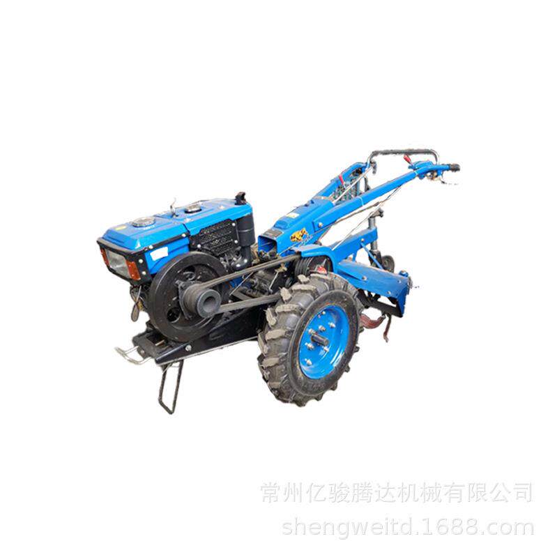 出口沭河101型手扶拖拉机带60宽幅旋耕机R180NDLR190NDLSH195NDL