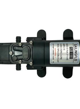 FL-22直0205 12v流增压泵隔膜泵自吸泵农用电3动喷雾器小泵高压